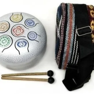 7 Chakra with Cotton Bag, approx. 7”